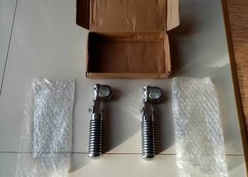 Spacerówki motocyklowe chrom, nowe.