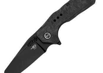 Nóż składany Bestech Nyxie 3 Black Marble Carbon Fiber/Titanium, Black DLC…
