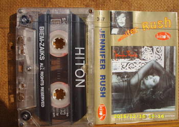+ Rock kas. ;jennifer rush--3 kasety.