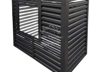 Osłona Pompy Ciepła 120x60x150cm Antracyt Zabudowa ID910