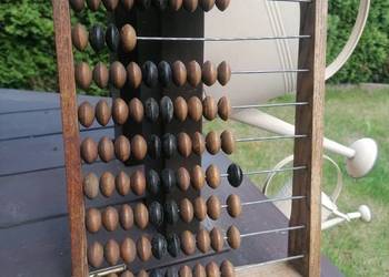 Stare Ciekawe liczydło Drewniane