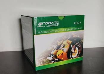 Akumulator motocyklowy GROM YB5L-B 12V 5Ah 80A P+