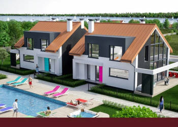 Enklawa Mazury, luksusowe domy z basenem, przy szlaku WJM