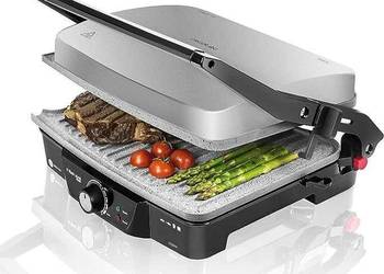 Cecotec 3025 Rock'nGrill 2000 Grill Elektryczny, Stal Nierdzewna,