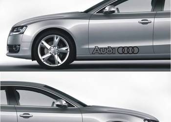 Naklejki tuningowe na samochód  AUDI na drzwi