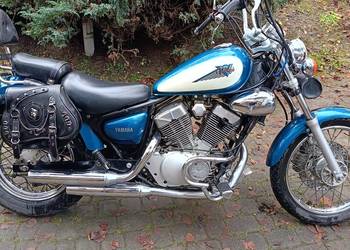 Virago 125 rok 1997 oparcie sakwy gmole FILM