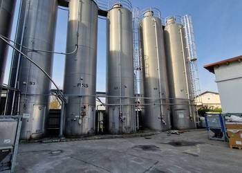 Silos, silosy Aluminiowe do proszku o pojemności 70 m3