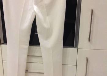 Spodnie Legginsy Damskie MANGANO rozm S Białe