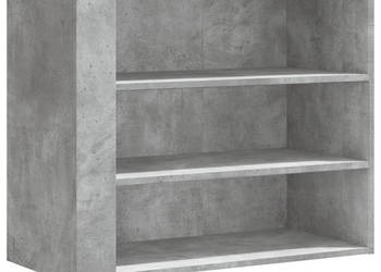 Szafka wisząca szarość betonu 75x35x60 cm WM-848419