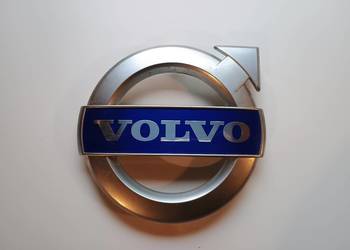 Znaczek Emblemat Volvo S60 V60 xc60 kolor satyna srebrny mat
