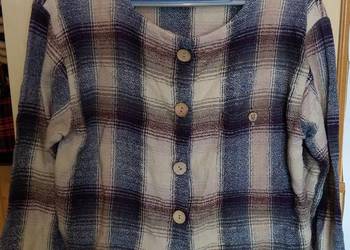 Rozpinany sweter w kratkę Nowy S M L 36 38 40 wysyłka Rozpinany sweter w kratkę Nowy S M L 36 38 40 wysyłka