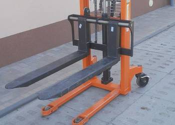 Sprzedam paleciak 1t wózek paletowy masztowy sztaplarka widłak 160cm 1000kg