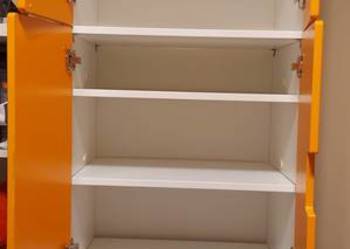 Szafka Stuva IKEA pomarańczowa