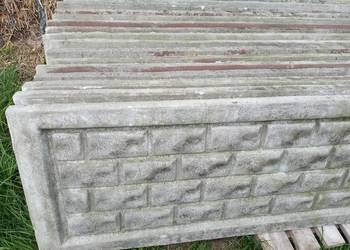 Ogrodzenie betonowe płot przęsła ogrodzeniowe