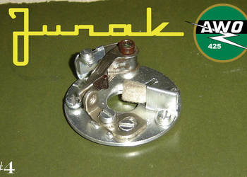 JUNAK AWO przerywacz płytka podstawa iskrownik ŁADNA ZS 3 EZ 41 komplet BDB