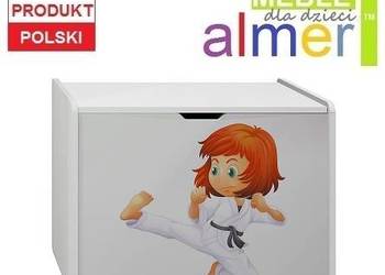 KARATE KID 18 - N19 skrzynia dziecięca 80x50 w.60