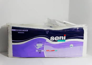 Pieluchomajtki Super SENI PLUS 3 Large - 26 szt. duża paczka.