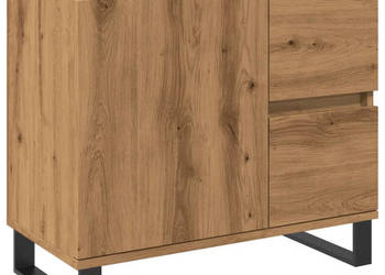 Szafka pod umywalkę dąb artisan 65x33x60 cm WM-857230