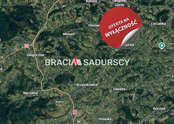 Oferta sprzedaży gruntu 868m2 Myślenice