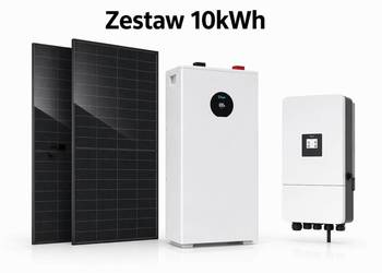 Zestaw budżetowy 10kWh LV (panele, inwerter 3 fazy, magazyn 16 kWh)