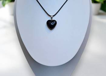 Zawieszka wisiorek z onyksu, ONYKS serce serduszko #569