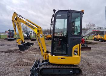 Minikoparka Komatsu PC 16R 2018r  1800mtg