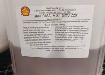 Olej przekładniowy Shell Omala S4 GXV 220