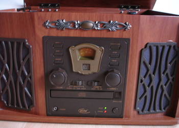 GRAMOFON retro radio-kaseta-CD-ELTA CLASSIC-AUDIO 1237