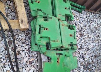 obciążniki John Deere 700kg 14x50kg