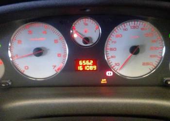 Peugeot 406 coupe benzyna licznik, zegary białe rarytas