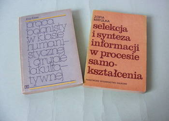 Selekcja i synteza informacji Matulka + Praca polonisty Kram