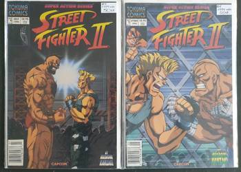 Manga - Street Fighter II - 2 komiksy USA 1994 rok Manga - Street Fighter II - 2 komiksy USA 1994 rok