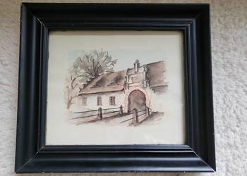 Obraz. Akwarela, Michał Kwaśny, 1984