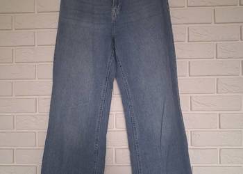 Spodnie szerokie jeansowe