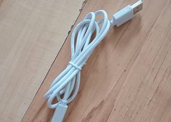 kabel przewód usb micro biały