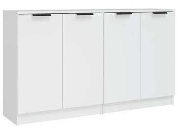 Szafki 2 szt. białe 60x30x70 cm materiał drewnopochodny WM-3115772