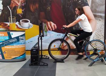 Symulator jazdy na rowerze | Trenażer | Event rowerowy