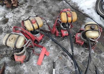 Podkaszarka spalinowa kosy plecakowe 4 sztuki