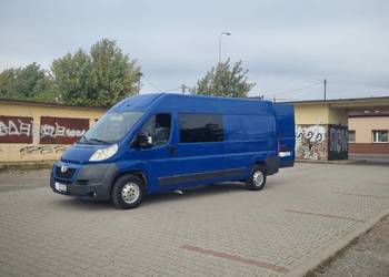 Peugeot Boxer 6 OSÓB 3.0 160 KM Klima Webasto Idealny do Jazdy