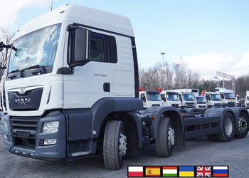 MAN TGS 35.420 8x2 / Rama 6,4 m / 3 osie skrętne_240342