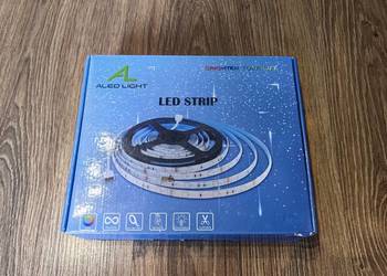 Taśma Led Strip aled light 5 m RGB pilot nowa