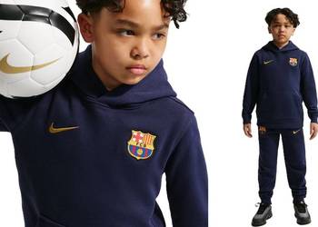 Bluza z kapturem Nike Barca Junior FC Barcelona Air HM3662-084
