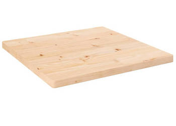 Blat stołu 40x40x25 cm lite drewno sosnowe kwadratowy WM-824370