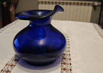 Piękne kobaltowe wazony sprzedam