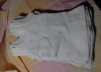 koszulka bawełniana  biała 86 cm.