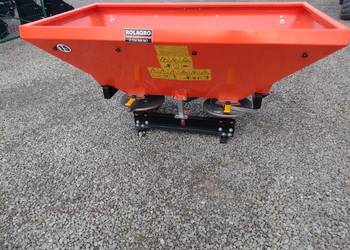 Rozsiewacz nawozów dwuatrczowy DEMAROL 2 mieszadła hydraulika plandeka