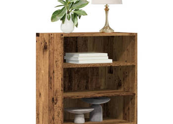 Szafka stare drewno 57x35x75 cm materiał drewnopochodny WM-856468