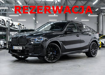 BMW X6 40d. All Black. Gwarancja 05.2027. Nowe opony. Po serwisie ASO. G06…