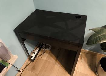 Biurko Ikea Micke czarne