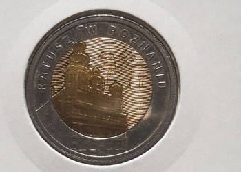 5 zł Ratusz w Poznaniu 2015 r.-mennicze